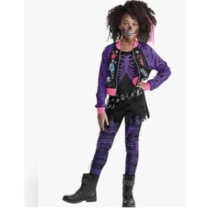 Punk Zombie Costume Kids Medium (8-10 YRS) NWT